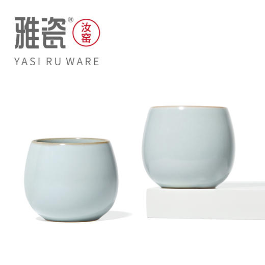 汝窑双福对杯 商品图7