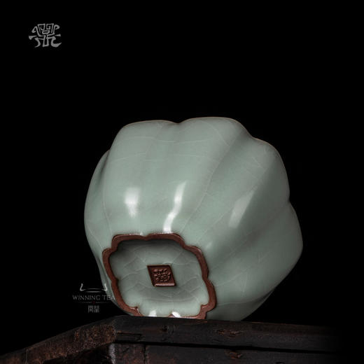 问鼎官窑宋青葵扇杯 商品图5
