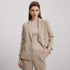 【双排扣小西装外套】24年早秋新款女士时尚通勤V领西装外套 商品缩略图1