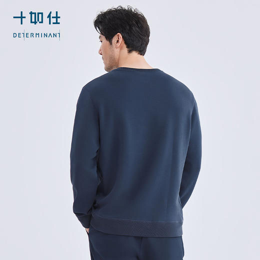 十如仕针织半高领莫代尔四面弹立云感热能通勤轻卫衣-T25 商品图12