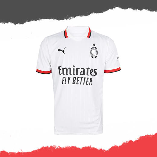 小李子PUMA彪马24/25赛季AC米兰客场球迷版比赛球衣成人男775015 02 商品图4