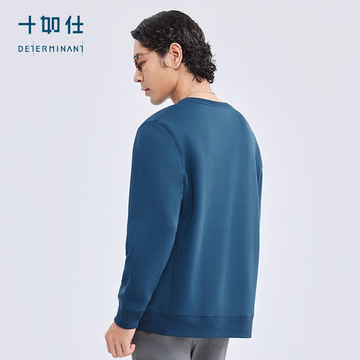 十如仕针织半高领莫代尔四面弹立云感热能通勤轻卫衣-T25 商品图14