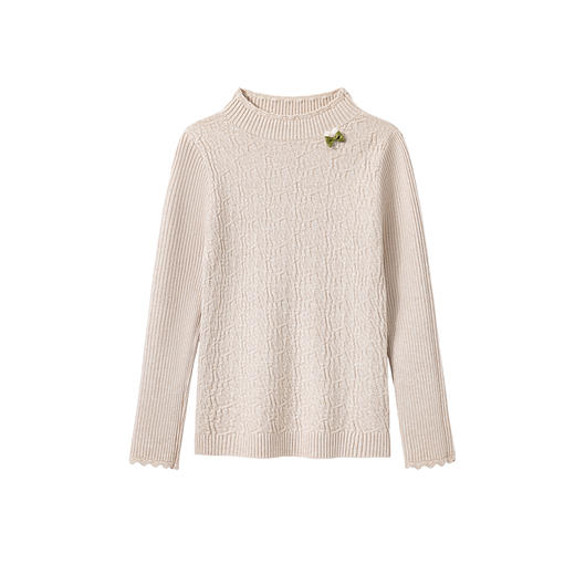 littletime女童打底衫毛衣2024秋冬新款儿童套头长袖针织衫 商品图4