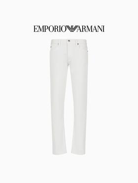E ARMANI 便服裤男  3D1J751N4RZ-0646 牛仔白色.