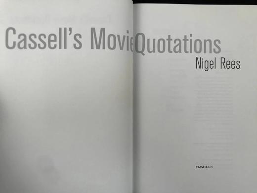 卡塞尔电影语录 配插图 精装16开 商品图3