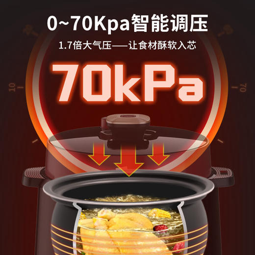 【小家电】米技（Miji Home）米技生活电压力锅 PC-L5013 HF 商品图4