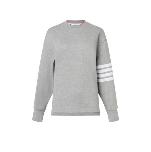 THOM BROWNE 汤姆·布朗 女士经典条纹徽标长袖卫衣 FJS066A 06221 商品图0