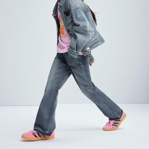 女童全腰牛仔单裤秋季新款安奈儿童装EG436516 商品图2