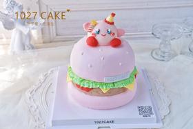 1027CAKE | 星之卡比  立体 汉堡