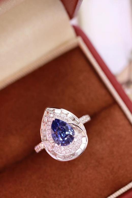 1.79ct 蓝宝石戒指 商品图2