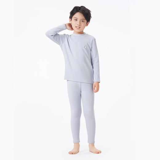 都市丽人眯雅佳保暖衣舒暖套装暖肤绒3.0中厚童装儿童保暖衣套装JWT9A3 商品图7
