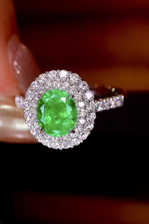 1.15ct 祖母绿戒指 商品图0