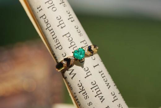 绿色爱心系列·戒指 商品图1