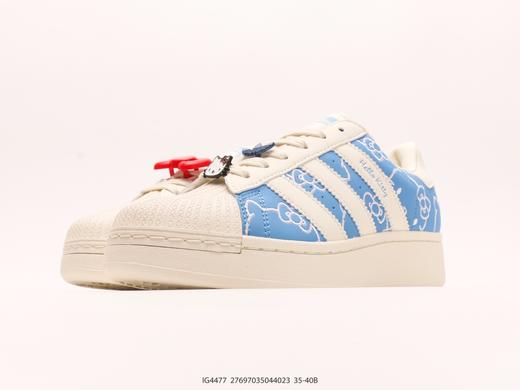 阿迪达斯Hello Kitty x Adidas Originals Superstar XLG休闲运动板鞋IG4477女鞋 商品图4