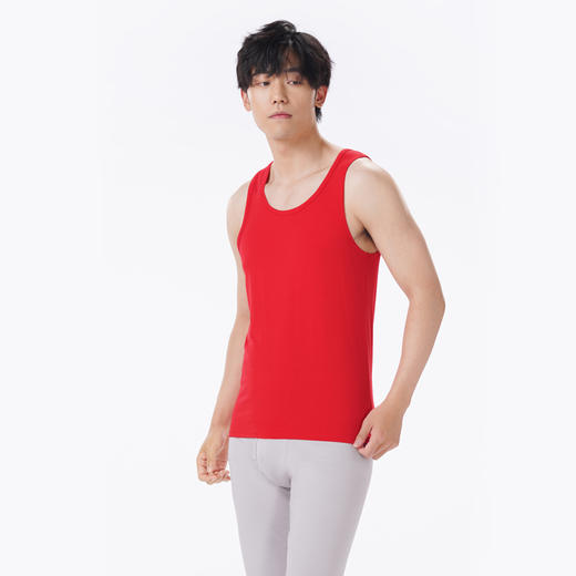 都市丽人都市锋尚保暖衣轻暖单件背心棉莫薄男士保暖衣保暖背心FWT4A1 商品图2