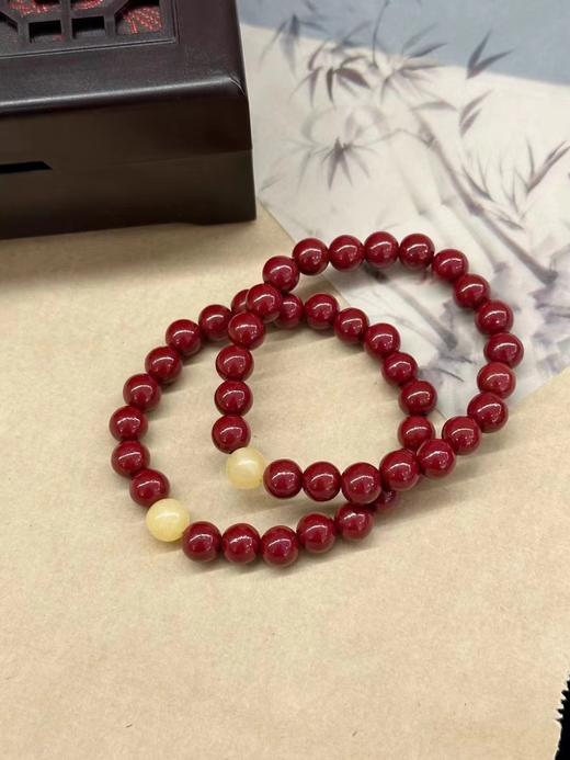平心静气朱砂红手串 商品图7