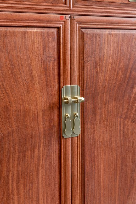 红桥红  家具严选  缅甸花梨（大果紫檀）【98两抽 餐边柜】 商品图3