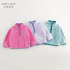 【抗静电】马克珍妮男女童柔软摇粒绒卫衣儿童春秋款上衣241520 商品缩略图2