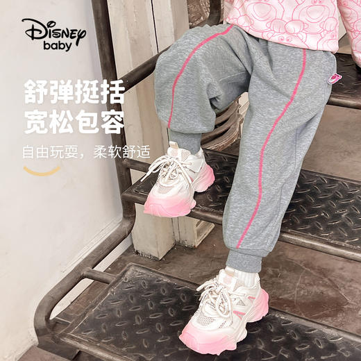 【90-140】【迪士尼】女童春秋款休闲束脚百搭卫裤裤子 商品图8
