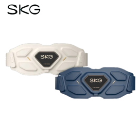 SKG腰部按摩器金腰带热敷护腰物理脉冲揉捏按摩仪  G7豪华款
