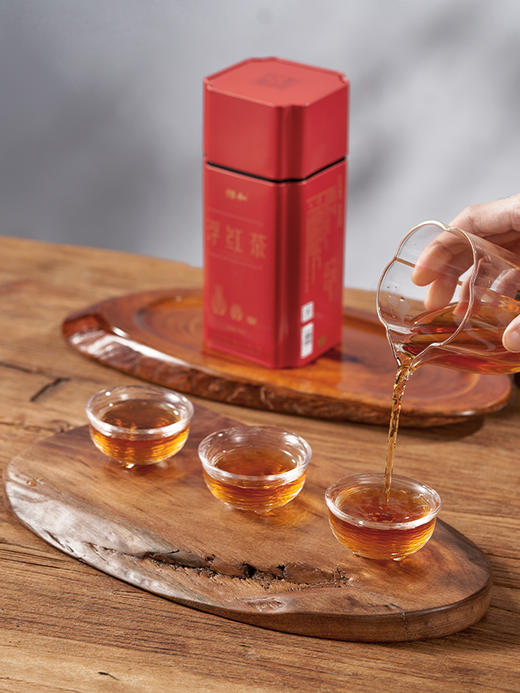 浮梁红茶 浓香型一级茶叶 铁罐装100g 商品图0