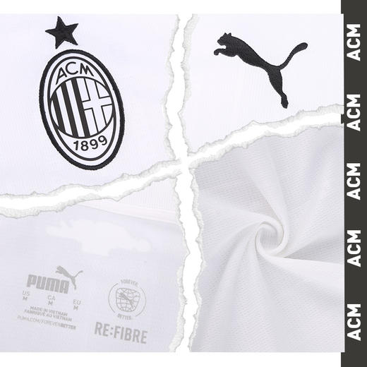 小李子PUMA彪马24/25赛季AC米兰客场球迷版比赛球衣成人男775015 02 商品图2