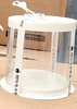 4寸蛋糕盒 圆盒（白色底+盖+透明围边） 108套/箱 商品缩略图0