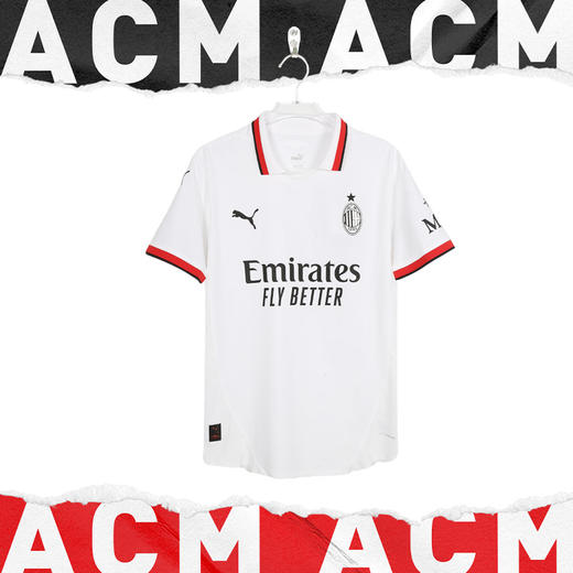 小李子PUMA彪马24/25赛季AC米兰客场球员版比赛球衣成人男775013 02 商品图1