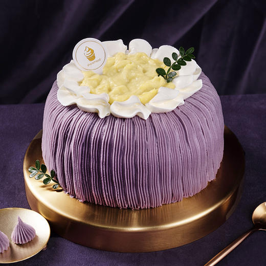 【榴莲芋泥】榴莲紫薯芋泥蛋糕 | 旋木烘焙 商品图0