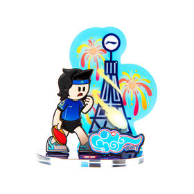 【“昱”熠生辉】乒乓球系列组合徽章AQAU101-4