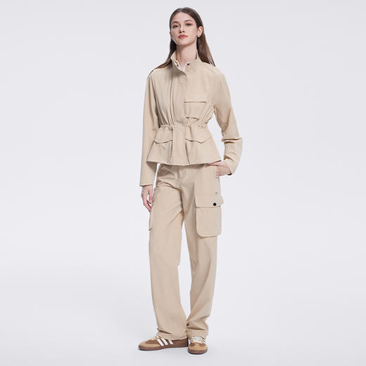 TITIKA沙丘风大口袋运动工装裤 户外休闲宽松透气防水健身长裤11161 商品图2