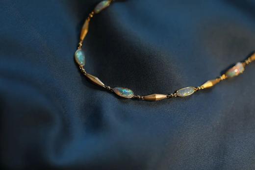 月桂枝 ｜水晶欧珀项链 商品图3