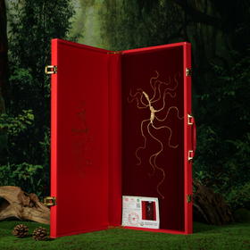 草本利生堂东北长白山野山参人参60厘米礼盒装12-15g