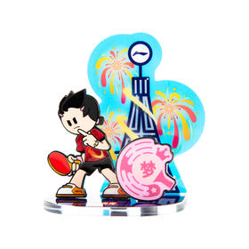 【“梦”想飞扬】乒乓球系列组合徽章AQAU101-5