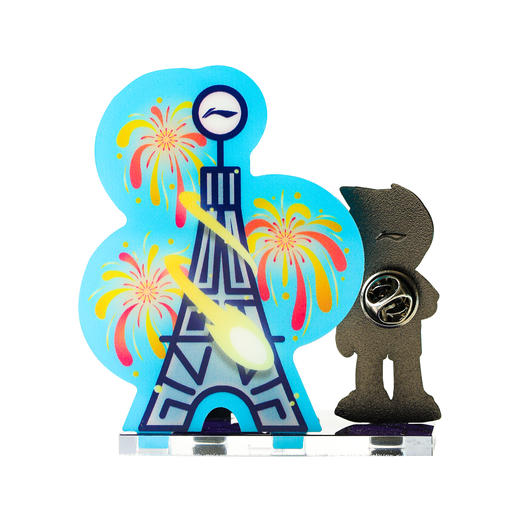 【脱“颖”而出】乒乓球系列组合徽章AQAU101-3 商品图1