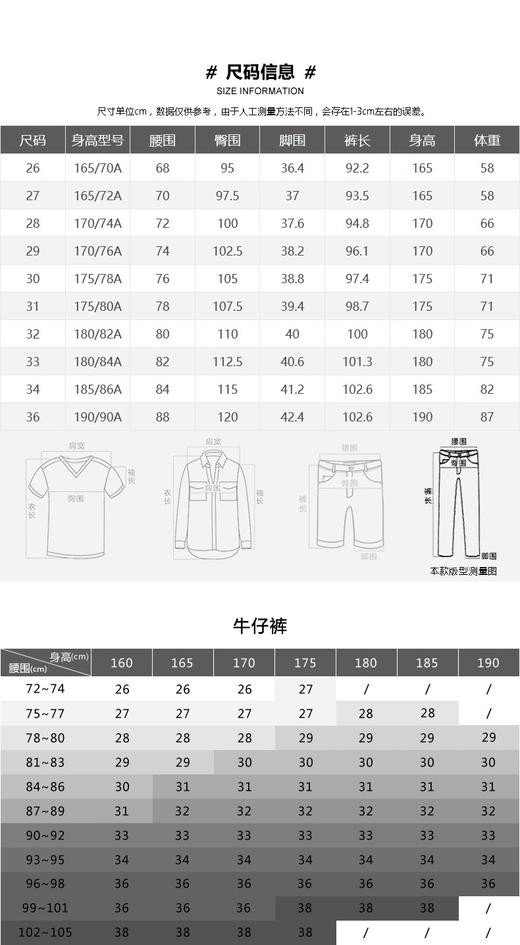 卡宾男装24新款牛仔裤新款束脚休闲宽松长裤 商品图13