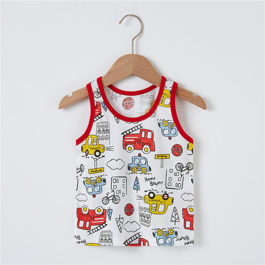 【夏日必备！】宝宝背心婴儿纯棉a类夏季男童女童薄款儿童衣服透气无袖吊带夏装 商品图3