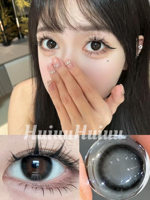 【中直径】Lvycon-小哭包黑-14.2mm【年抛0-1000度 含525/575】 商品图0