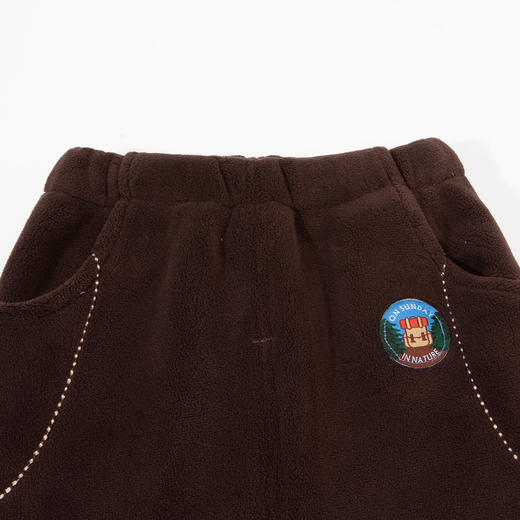 贝贝怡童装婴幼儿大屁屁裤秋冬新款男童休闲长裤奥粒绒保暖大pp裤ZB3DK012 商品图8