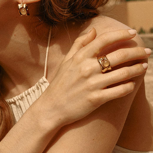 【Anglebaby杨颖&希林娜依·高&刘恋&秦岚同款】Garden of Eden 伊甸园系列 | 晨曦戒指 商品图3