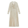 谜底两件套连衣裙长袖2024秋通勤风优雅浪漫长裙配腰带243ML1188 商品缩略图4