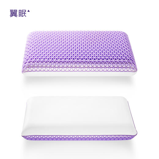 翼眠深睡格子TPE无压枕 AIR双感枕 商品图7