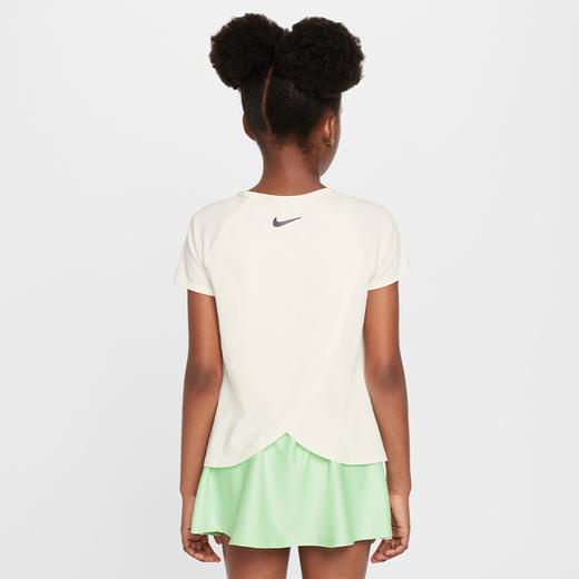 Nike Court Victory Dri-FIT 大童（女孩）网球短袖上衣 HM4590 商品图1