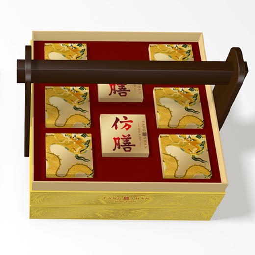 仿膳月饼礼盒 宫廷臻礼礼盒月饼 1200克 商品图1