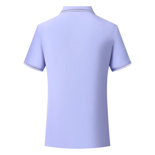 自由基地夏季新款180克桑蚕丝短袖polo翻领轻商务吸湿透气休闲T恤 NMT-2160 商品图9