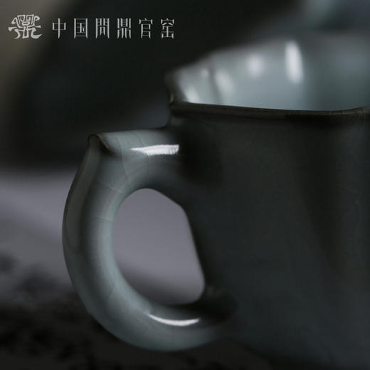 问鼎官窑庚子宋青宝相咖啡杯碟组 商品图1