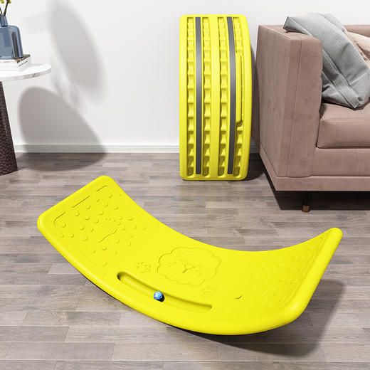 【幼儿园推荐！跷跷板感统训练器】跷跷板儿童室内聪明板平衡板，促进身体协调锻炼平衡能力，感统训练器材家用专注力弯曲板玩具 商品图14