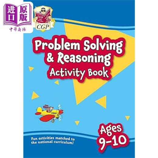 【中商原版】英国CGP原版 New Problem Solving & Reasoning Maths Activity Book for Ages 9 to10 Year 5  商品图0