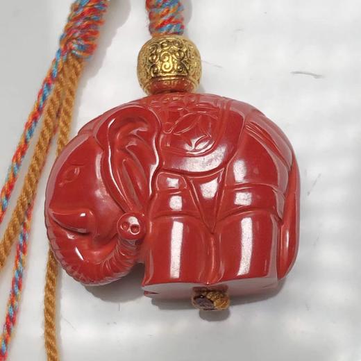 太平有象银铜手编棉线钥匙坠、包挂、挂件 30克左右 饰品美物 商品图4