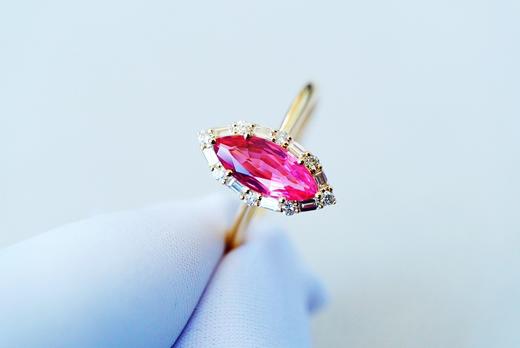 1.1ct 尖晶石戒指 商品图4